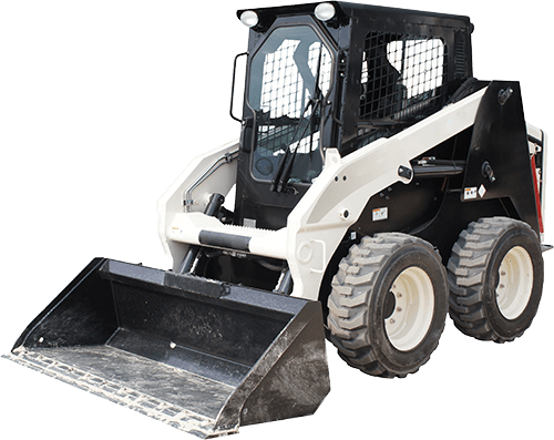 Our skid-steers are great for snow removal and small demolition.