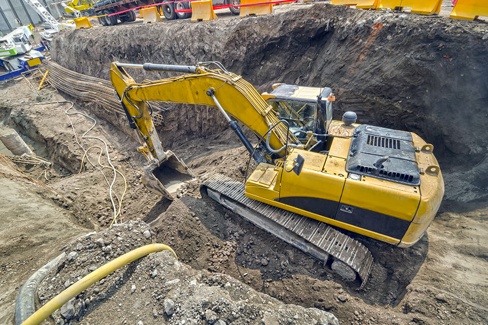 We offer basement and other types of excavation services.
