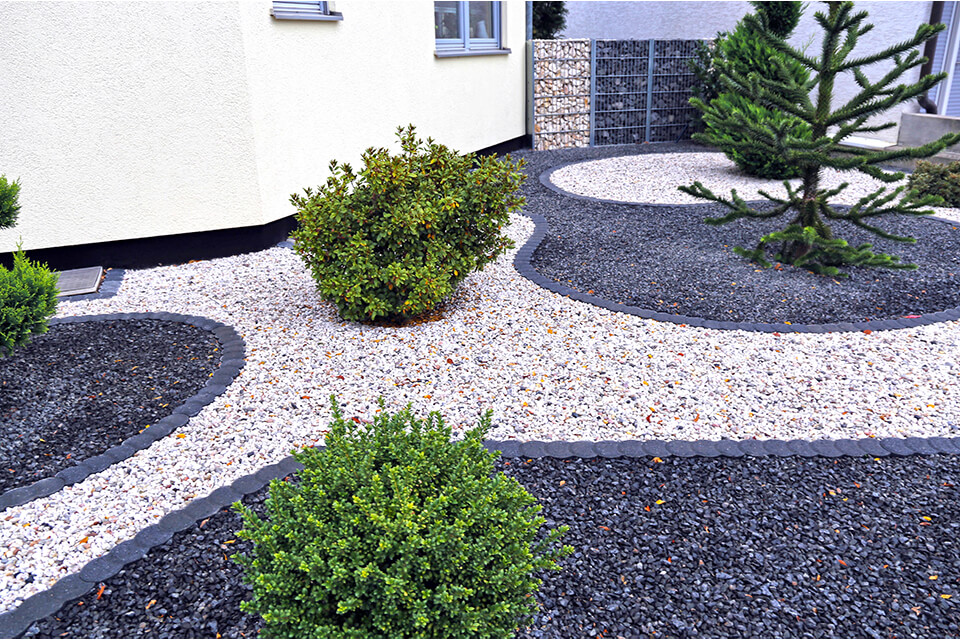 Xeriscaping doesn't mean eliminating all plants or lawn area.