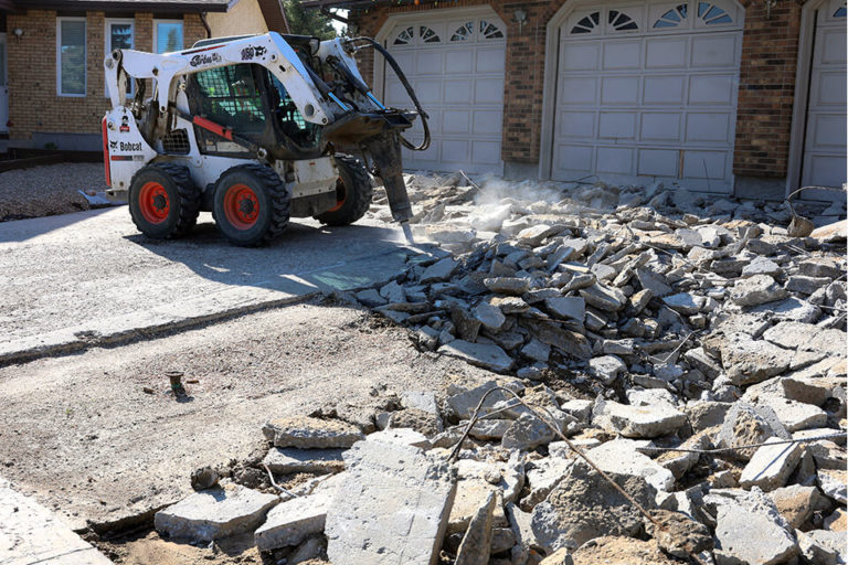 Serbu offers complete and partial demolition services for business sites, homes and garages.