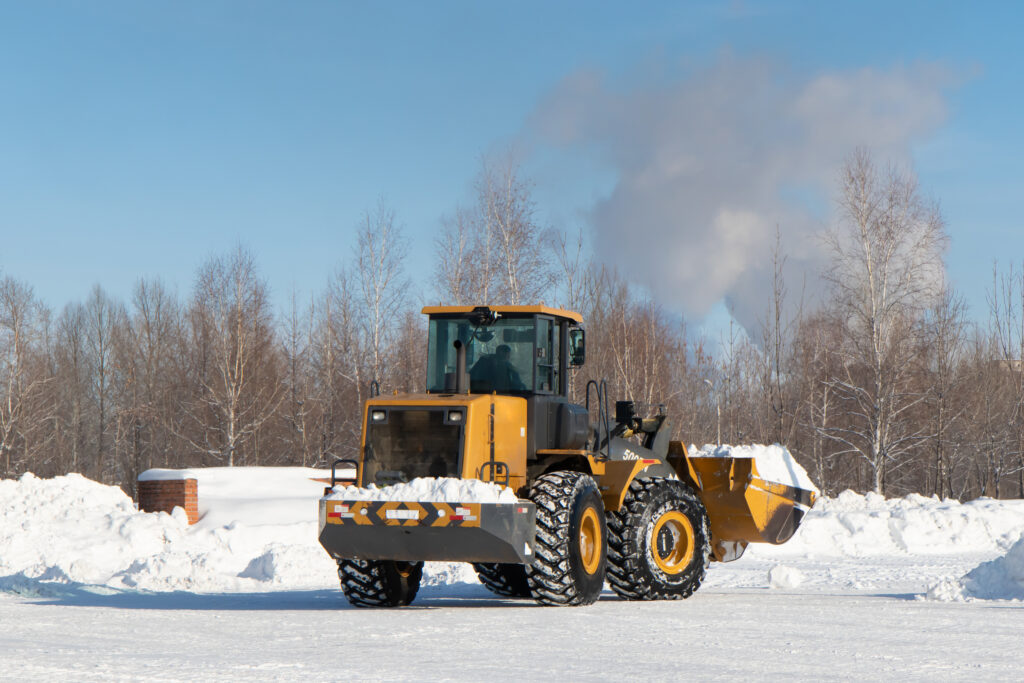 Rural snow removal for farms and acreages.