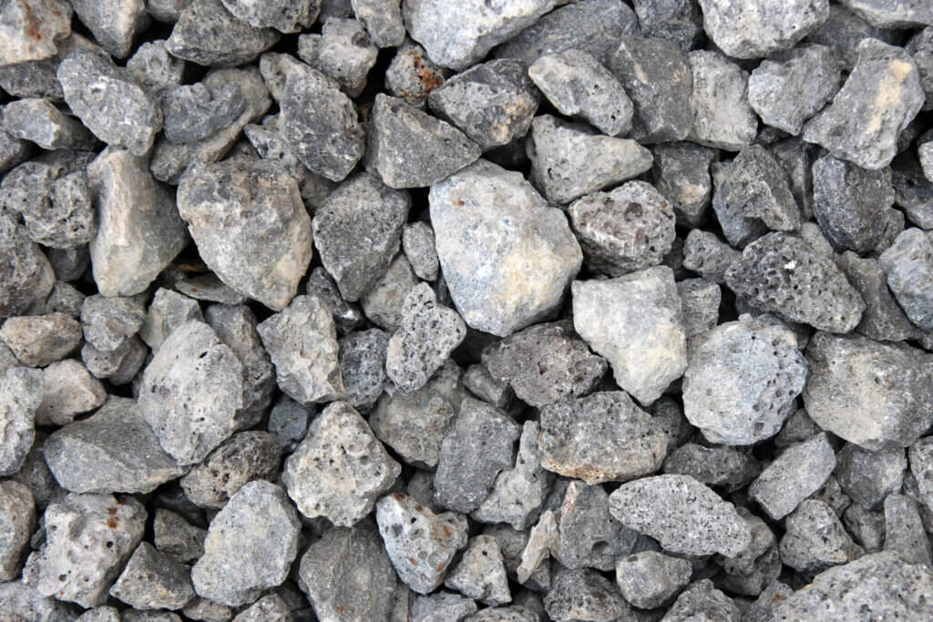 Once cooled and processed, slag becomes a hard, angular aggregate ready for construction use.